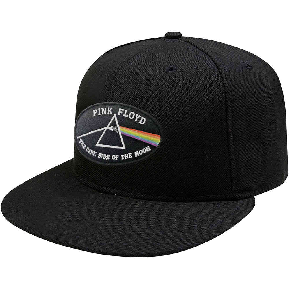 Pink Floyd - The Dark Side Of The Moon Black Border Snapback Cap - Black